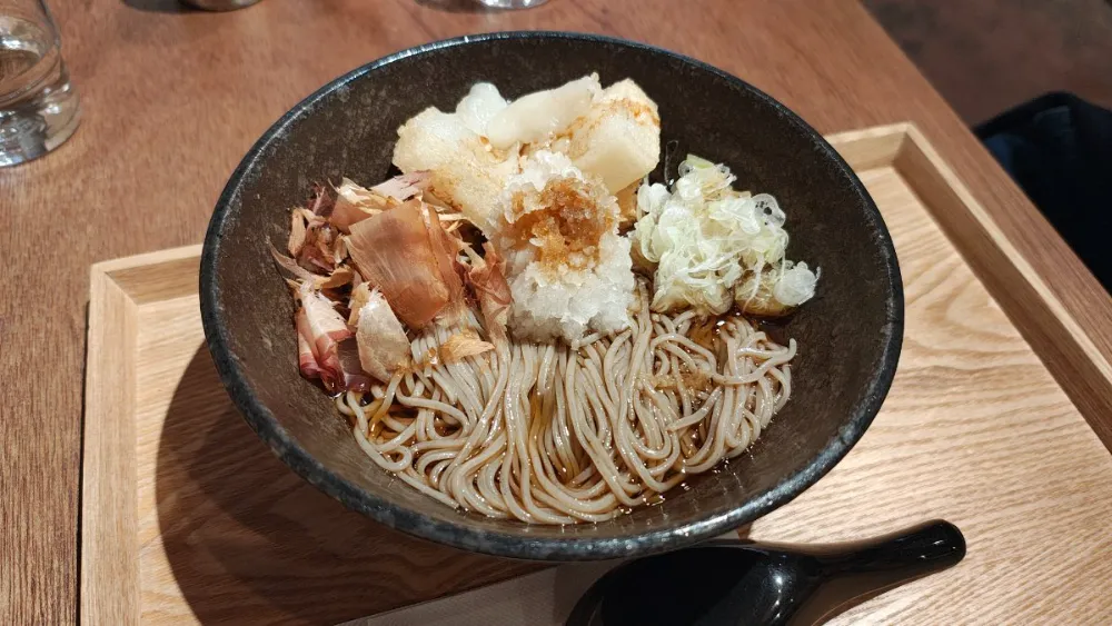 揚げ餅と鬼おろしそば(温/冷)