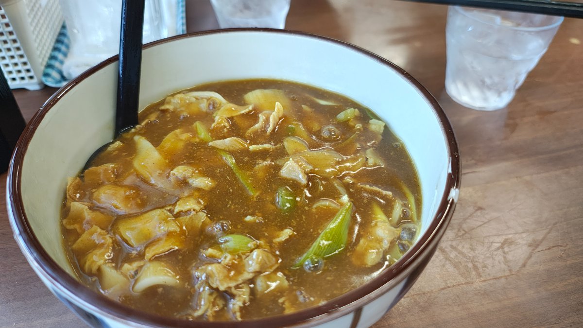 カレーきしめん