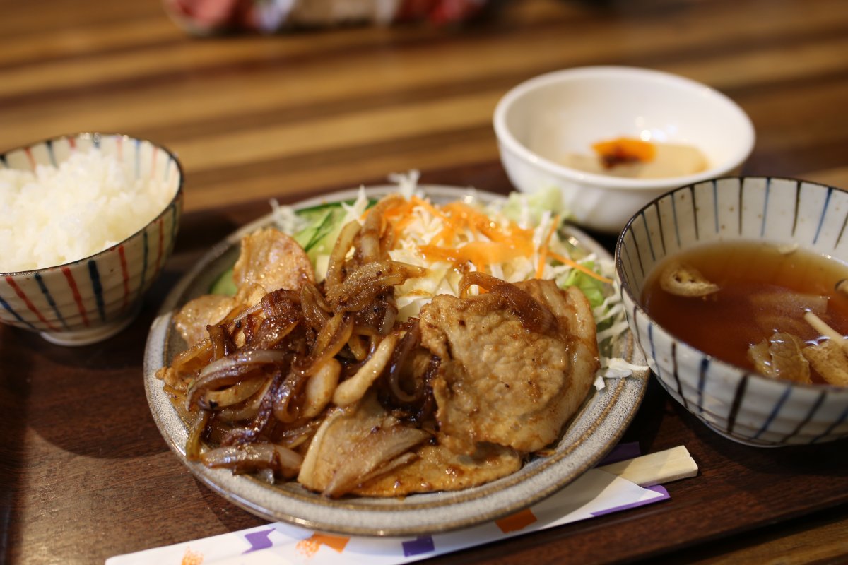 生姜焼き定食